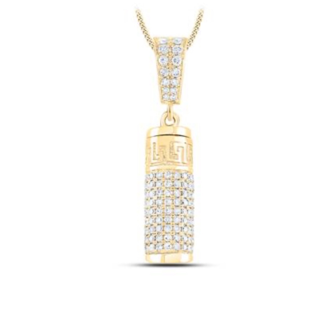 10k solid gold urn pendant, cremation urn necklace for human ashes, ash holder